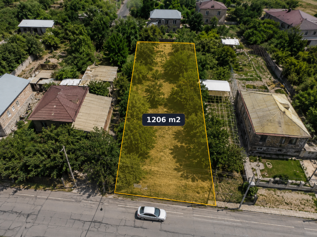 Հողատարածք — Ակունք-Զառ ճանապարհ, 1206 մ² | Prime Realty